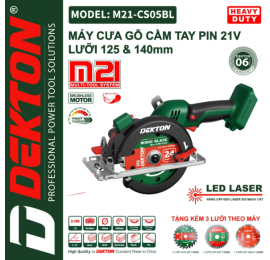 Máy cưa gỗ pin Dekton M21-CS05BL