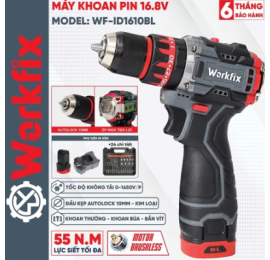 Máy khoan pin WORKFIX 16.8V WF-ID1610BL