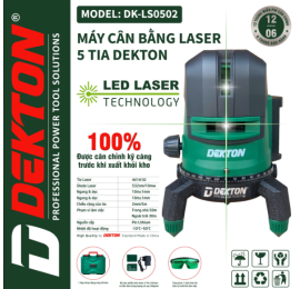 Máy cân bằng laser Dekton - DK LS0502