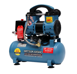Máy nén khí không dầu Mitsukaisho 12-1.5 (1.5HP, 12 lít)