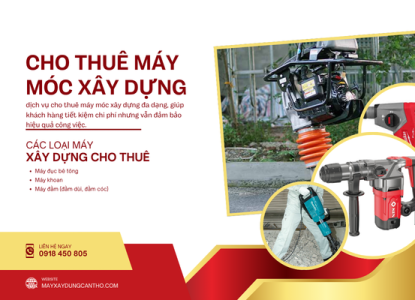 Dịch Vụ Cho Thuê Máy Móc Xây Dựng Uy Tín – Giá Tốt Tại Miền Tây
