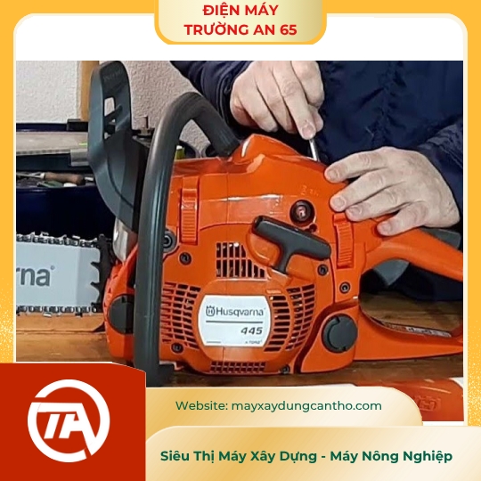 Máy cưa xích chạy xăng Husqvarna 445E II