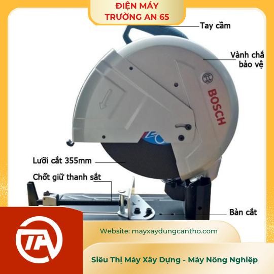 Máy cắt sắt Bosch GCO 200