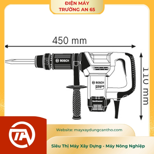 Máy đục bê tông Bosch GSH 500