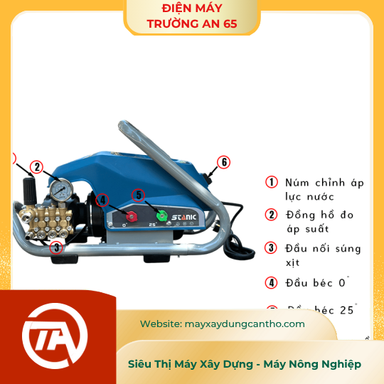 Máy phun rửa áp lực cao STANIC SNP3500