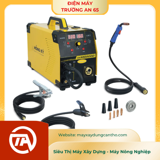 Máy hàn MIG không dùng khí đa năng Hồng Ký Master digital HKMIG200D