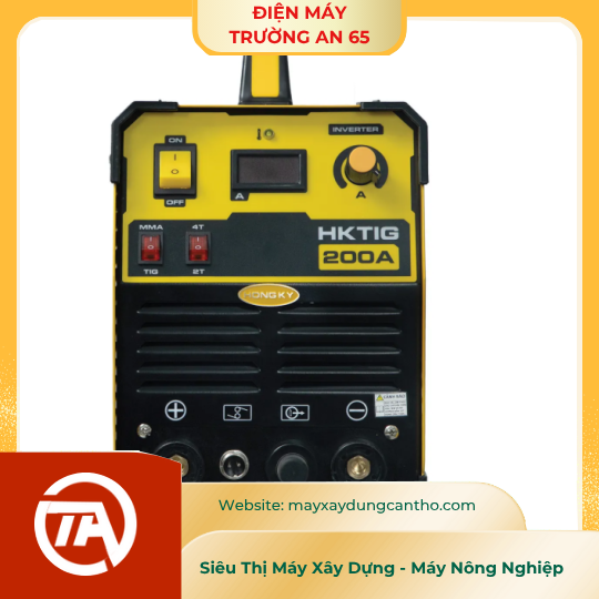Máy hàn TIG DC que Hồng Ký Master HKTIG200A