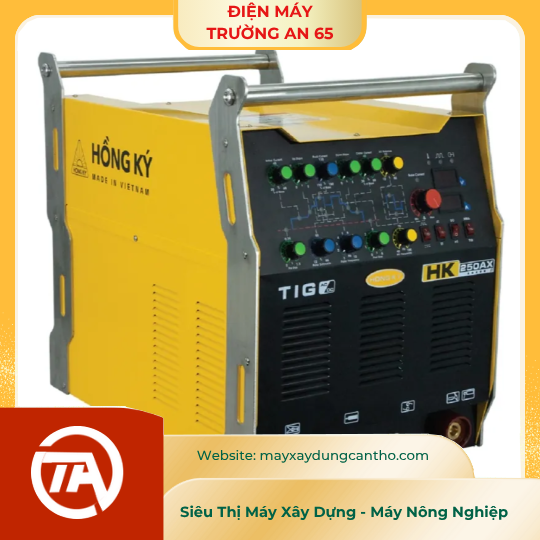 Máy hàn TIG ACDC xung que Hồng Ký Master HKTIG250AX