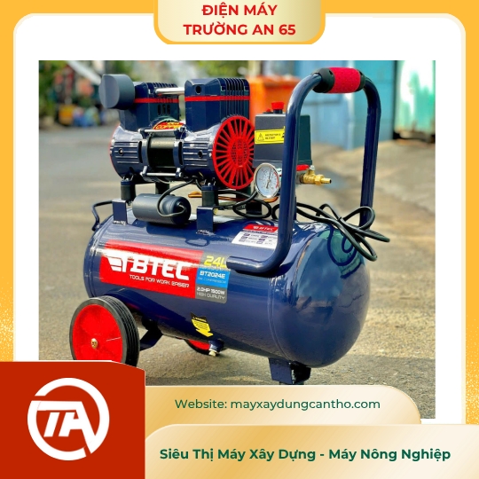 Máy nén khí không dầu BTEC BT-2024E (24 lít)