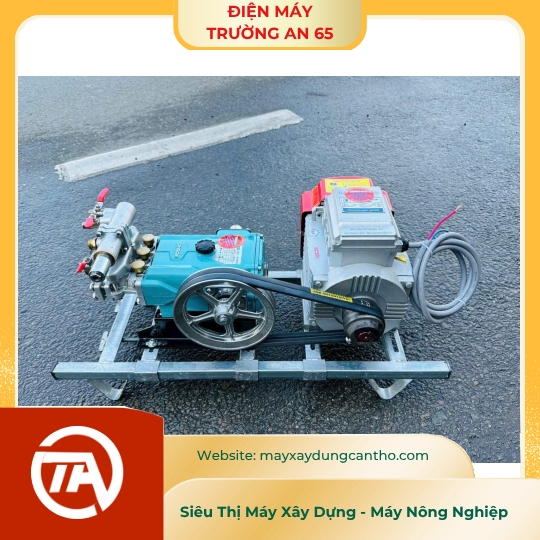Bộ nén xịt rửa cao áp JINGDE JD-522A (chạy động cơ điện)