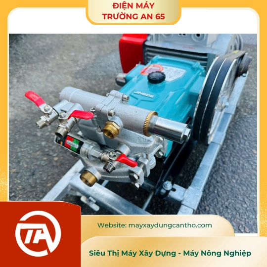 Bộ nén xịt rửa cao áp JINGDE JD-522A (chạy động cơ điện)