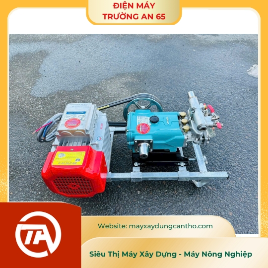 Bộ nén xịt rửa cao áp JINGDE JD-522A (chạy động cơ điện)