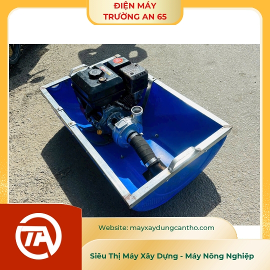 Bơm thuyền chạy xăng mitsubishi 