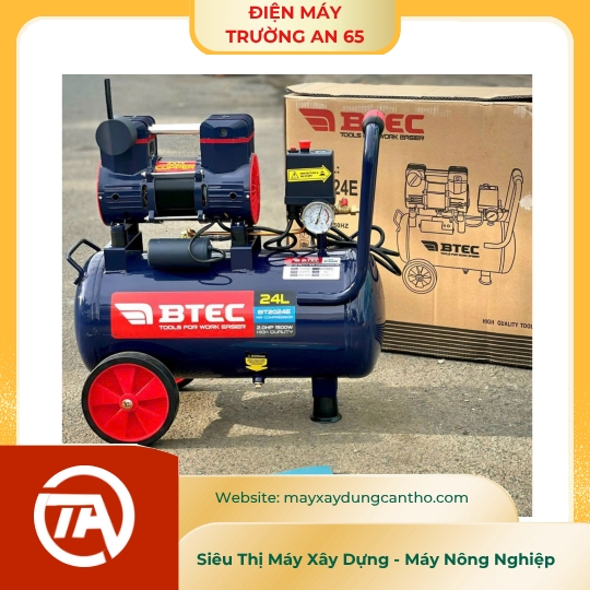 Máy nén khí không dầu BTEC BT-2024E (24 lít)