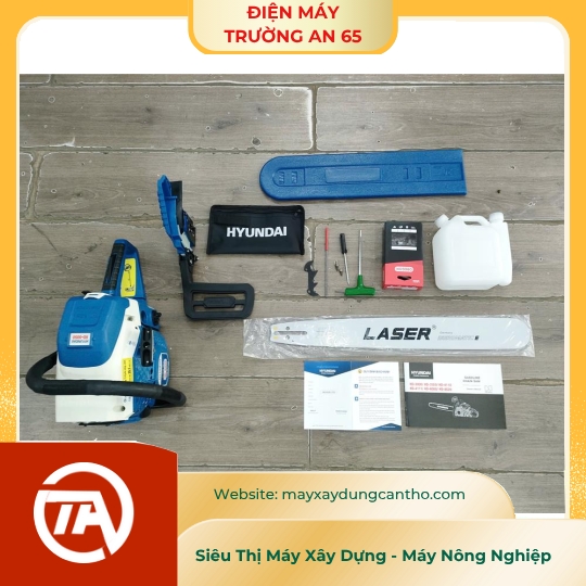 Máy cưa xích chạy xăng Hyundai HD-8050