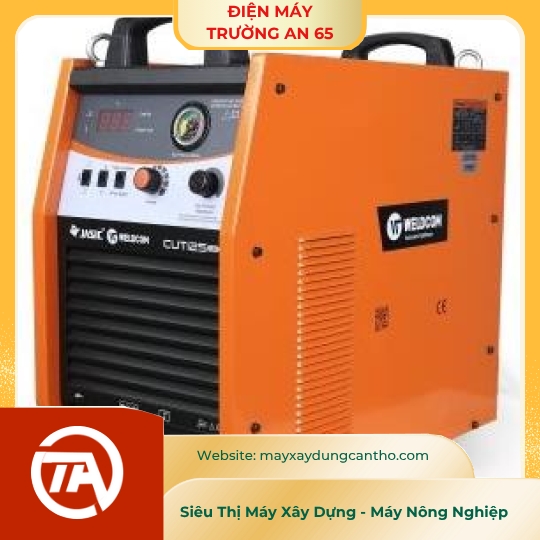 Máy cắt Plasma CUT-125 (L312), 380V. - Có chế độ 2T/4T và Pilot