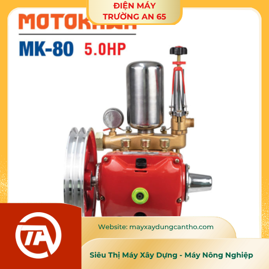 Đầu bơm cao áp MOTOKAWA MK-80 (5HP)
