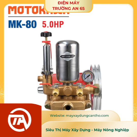 Đầu bơm cao áp MOTOKAWA MK-80 (5HP)