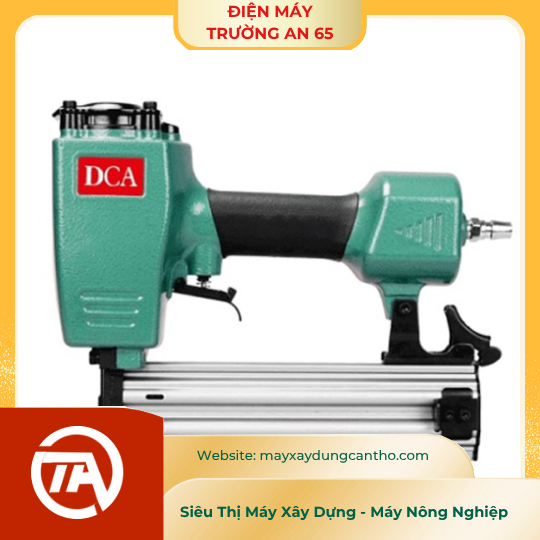 Máy bắn đinh thắng dùng hơi DCA A02-T50G, đinh 5cm, đinh T