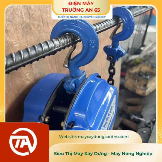 Pa lăng xích kéo tay DOSU 5T-3M 5 tấn 3M