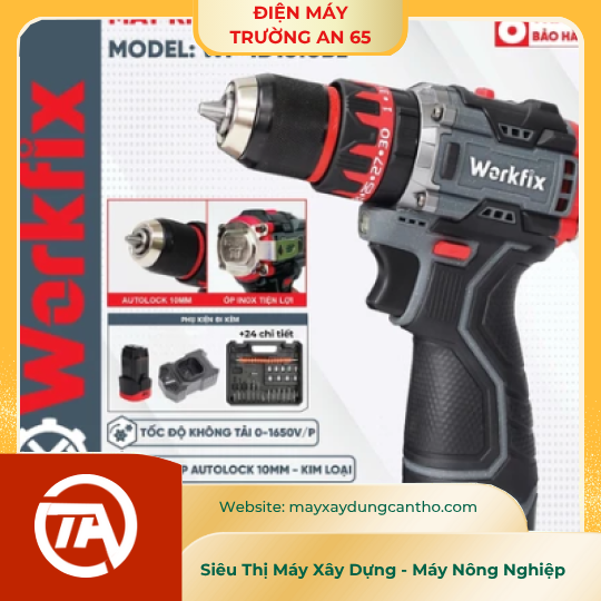 Máy khoan pin WORKFIX 16.8V WF-ID1610BL