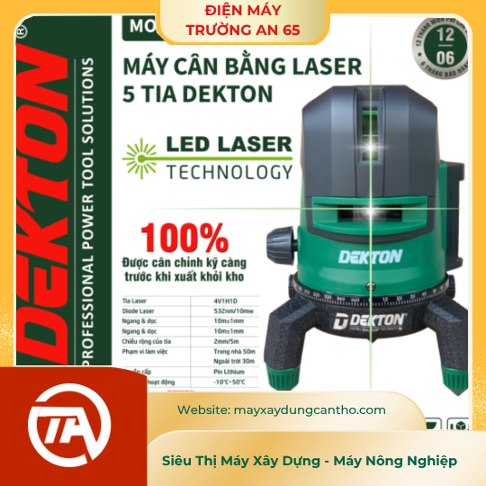 Máy cân bằng laser Dekton - DK LS0502