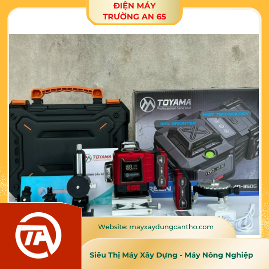 Máy Cân Bằng Laser 16 Tia Xanh TOYAMA 4D-350G