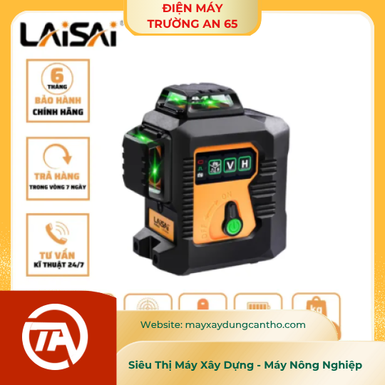 Máy Cân Bằng Laze Xanh 12 Tia Siêu Sáng LASAI LSG6666