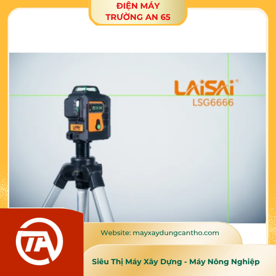 Máy Cân Bằng Laze Xanh 12 Tia Siêu Sáng LASAI LSG6666