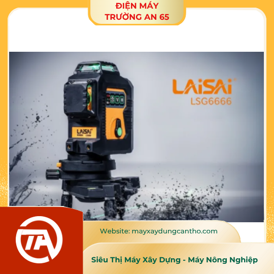Máy Cân Bằng Laze Xanh 12 Tia Siêu Sáng LASAI LSG6666