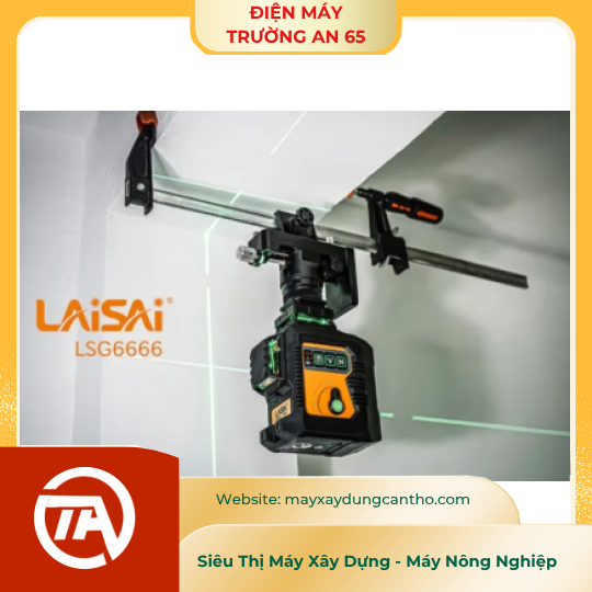 Máy Cân Bằng Laze Xanh 12 Tia Siêu Sáng LASAI LSG6666