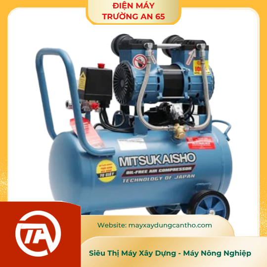 Máy nén khí không dầu Mitsukaisho 24L