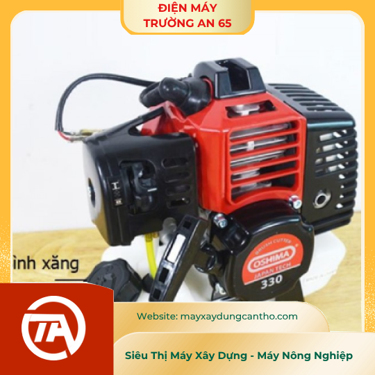 Máy cắt cỏ Oshima 330 2 thì đeo vai