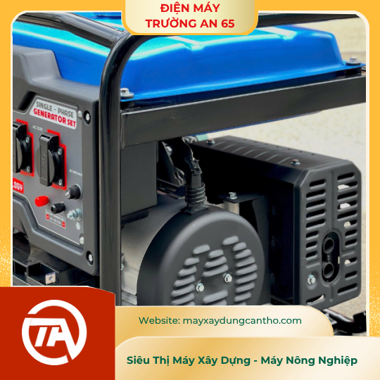 Máy phát điện chạy xăng Toshima T6500E (5KW, đề nổ)