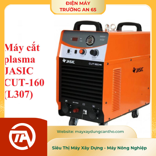 Máy cắt Plasma CUT-160 (L307), 380V. - Có chế độ 2T/4T và Pilot, kết nối CNC