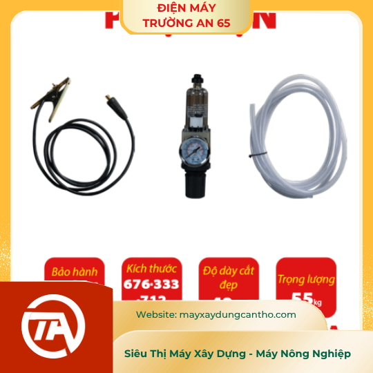Máy cắt Plasma CUT-160 (L307), 380V. - Có chế độ 2T/4T và Pilot, kết nối CNC