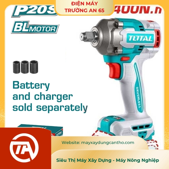 Thân máy siết bu lông dùng pin 20V Total TIWLI20401 (Chưa Pin & Sạc)