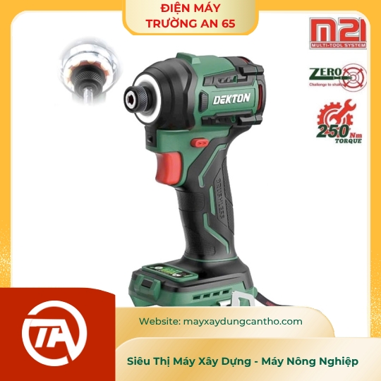 Thân máy vặn vít dùng pin 21V Dekton M21-CV250PRO Gen 3