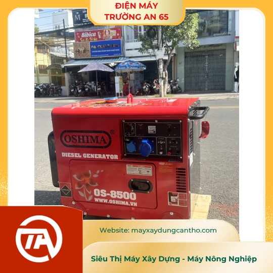 Máy Phát Điện Chạy Dầu Oshima 7Kw OS-8500