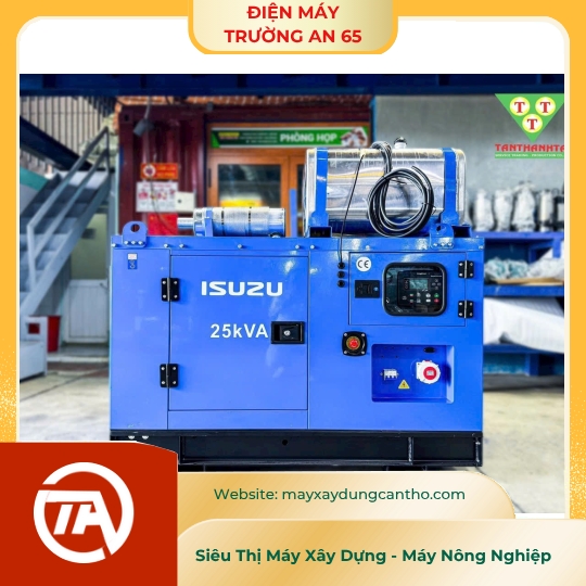 Máy phát điện isuzu 25kva