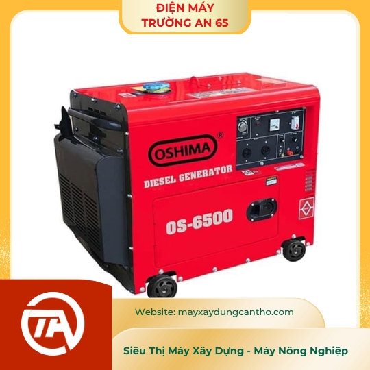 Máy Phát Điện Chạy Dầu Oshima 5Kw OS-6500