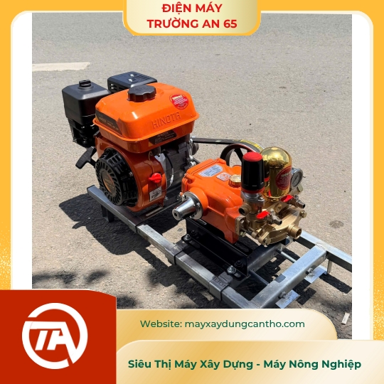 Máy xịt rửa phun thuốc cao áp chạy xăng